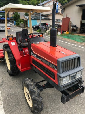 YANMAR F20D 09374 used compact tractor |KHS japan