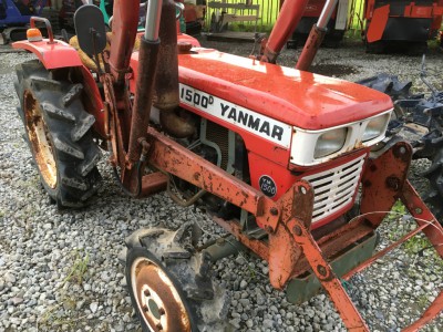 YANMAR YM1500D 03453 used compact tractor |KHS japan