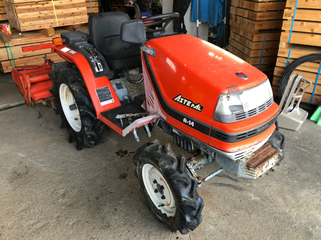 KUBOTA A-14D 11451 used compact tractor |KHS japan