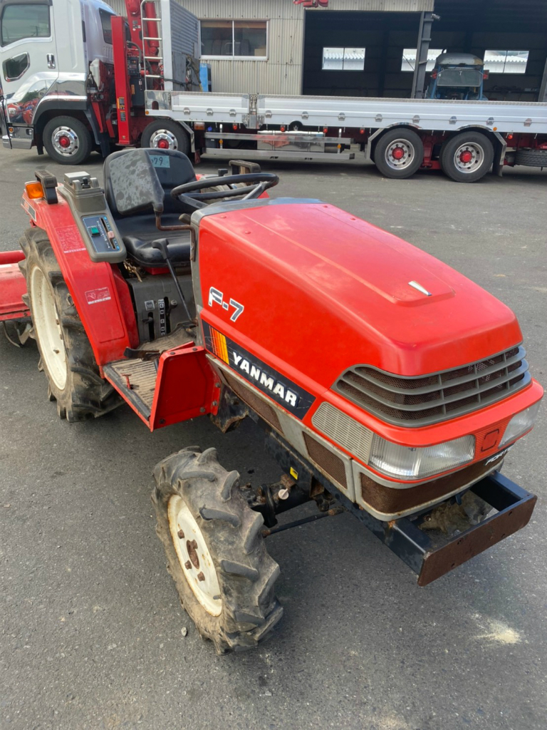 YANMAR F-7D 013079 used used compact tractor |KHS japan