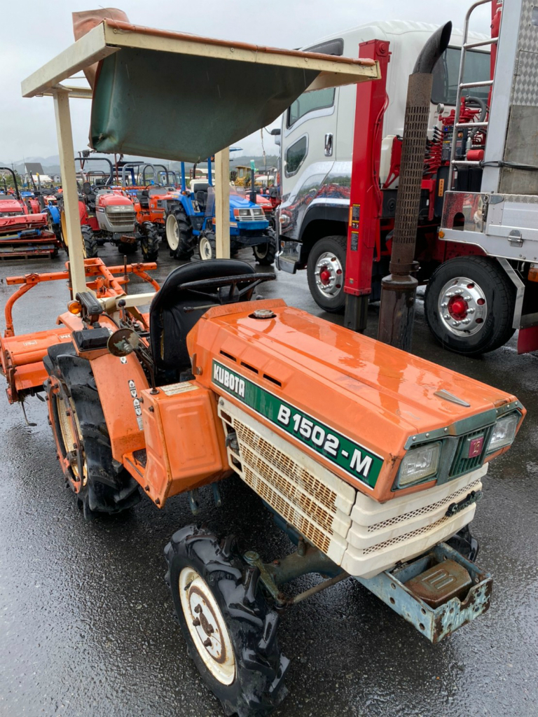 KUBOTA B1502D 57001 used compact tractor |KHS japan