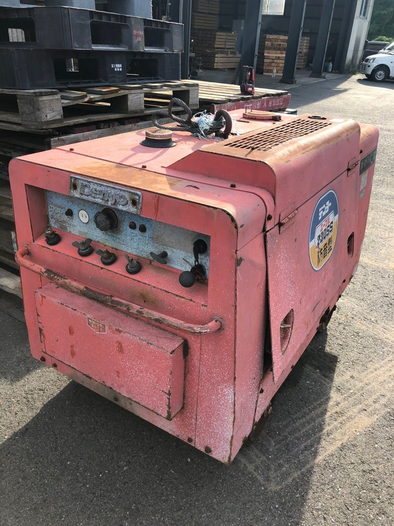 DENYO DCD230SS 10149 used welding generator |KHS japan.
