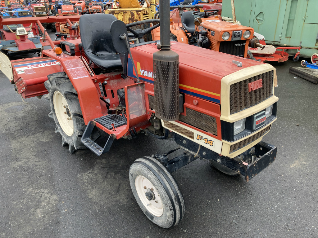 YANMAR F14S 00464 used compact tractor |KHS japan
