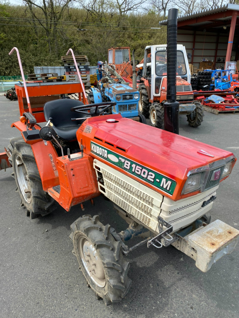KUBOTA B1502D 55823 used compact tractor |KHS japan