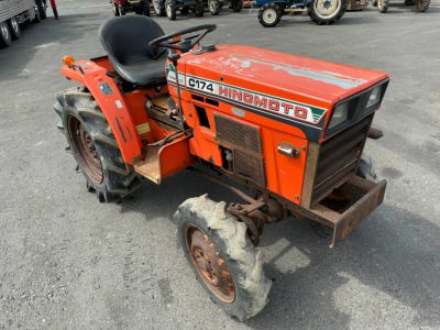 HINOMOTO C174D UNKNOWN used compact tractor |KHS japan