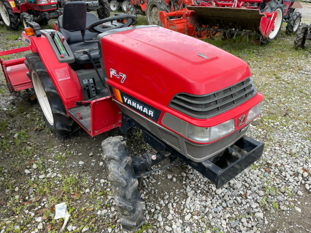 YANMAR F-7D 013830 used compact tractor |KHS japan