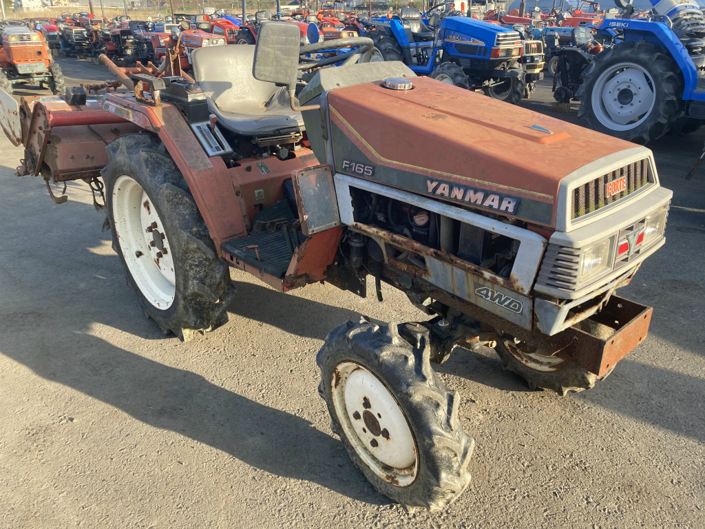 YANMAR F165D 712225 used compact tractor |KHS japan