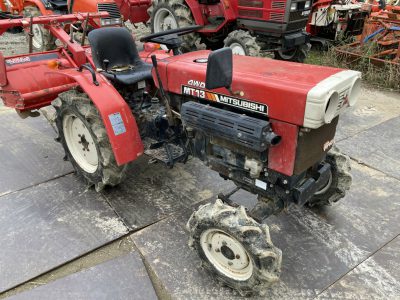 MITSUBISHI MT13D 50818 japanese used compact tractor for sale. KHS