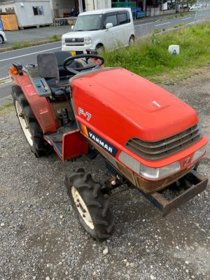 YANMAR F-7D 012140 used compact tractor |KHS japan