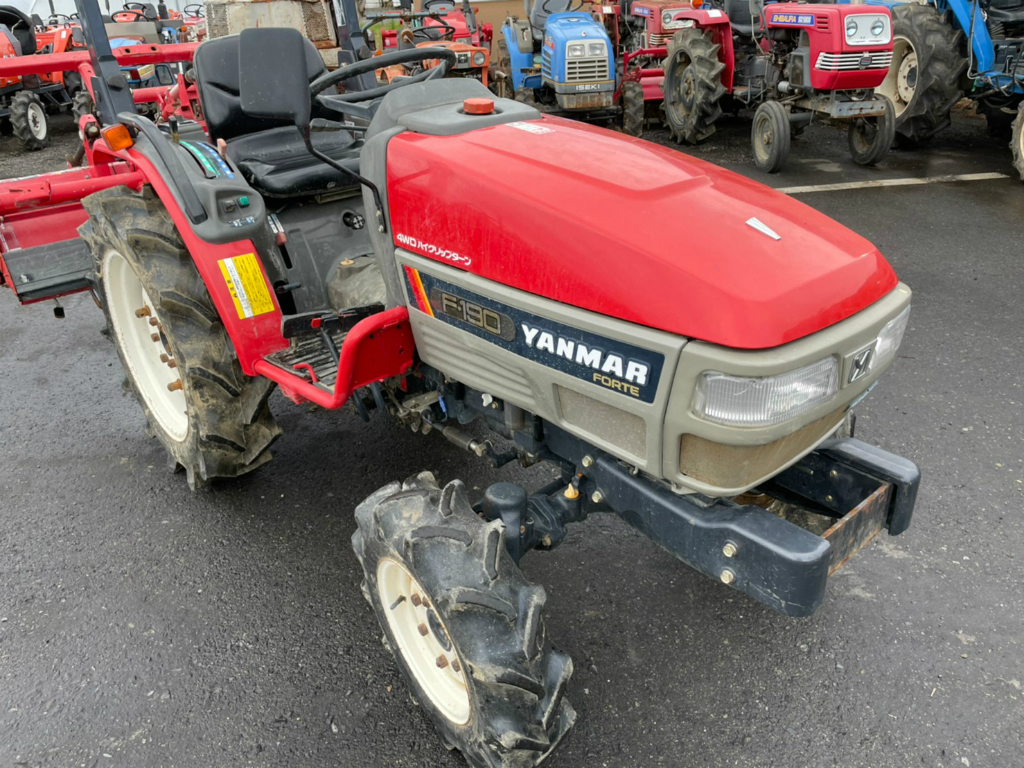 YANMAR F190D 03160 used compact tractor |KHS japan