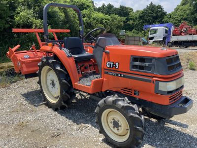 KUBOTA GT-3D 53318 used compact tractor |KHS japan