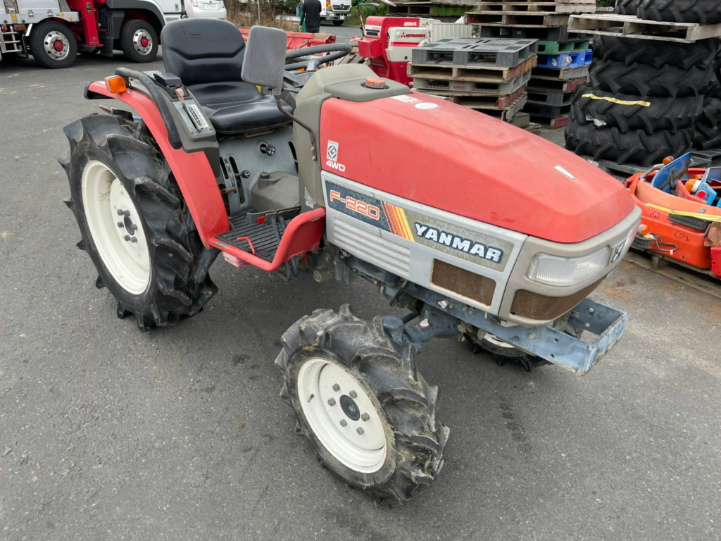YANMAR F220D 23809 japanese used compact tractor |KHS japan