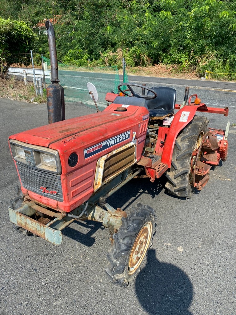 YM1820D 20267 japanese used compact tractor |KHS japan