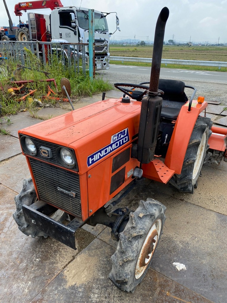 C174D 02212 japanese used compact tractor |KHS japan