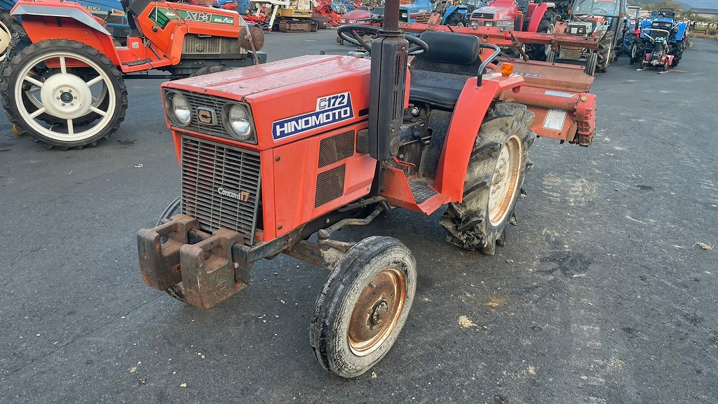 C172S 00567 japanese used compact tractor |KHS japan