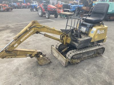 EXCAVATOR KOMATSU PC03 8585 used BACKHOE |KHS japan
