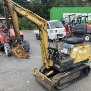 EXCAVATOR/ KOMATSU/ PC03/ 8585/ 1270h