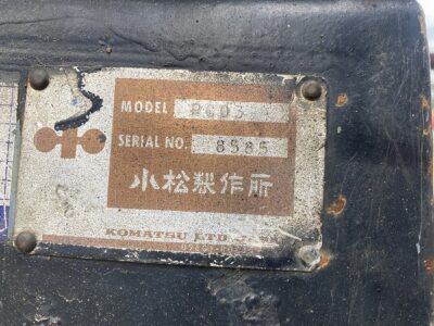 PC03 8585 used backhoe |KHS japan
