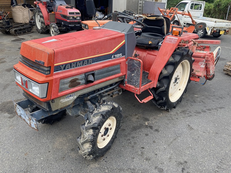 F195D 7807 japanese used compact tractor |KHS japan