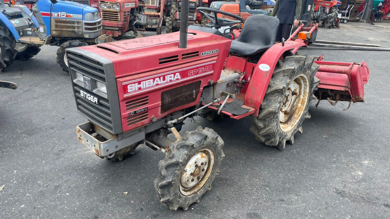 SP1540F 12022 japanese used compact tractor |KHS japan