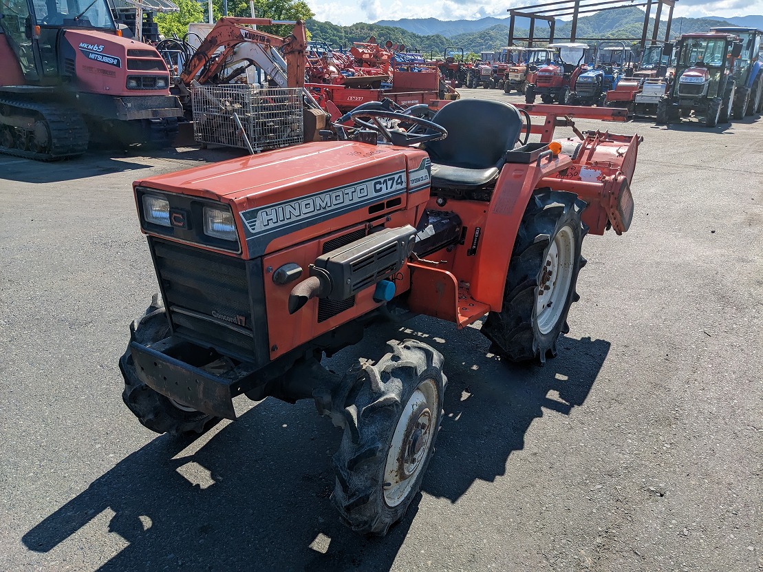 C174D 08430 japanese used compact tractor |KHS japan