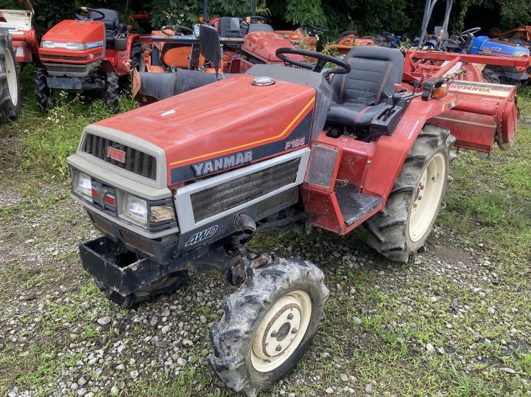 Tractor YANMAR/ F165D/ 712207/ 2249h Used Farm YANMAR F165D