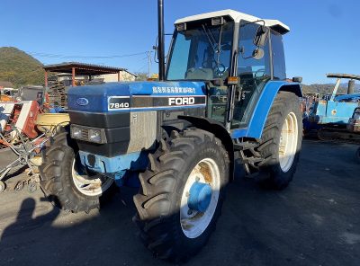 FORD7840 BD43640 japanese used compact tractor |KHS japan