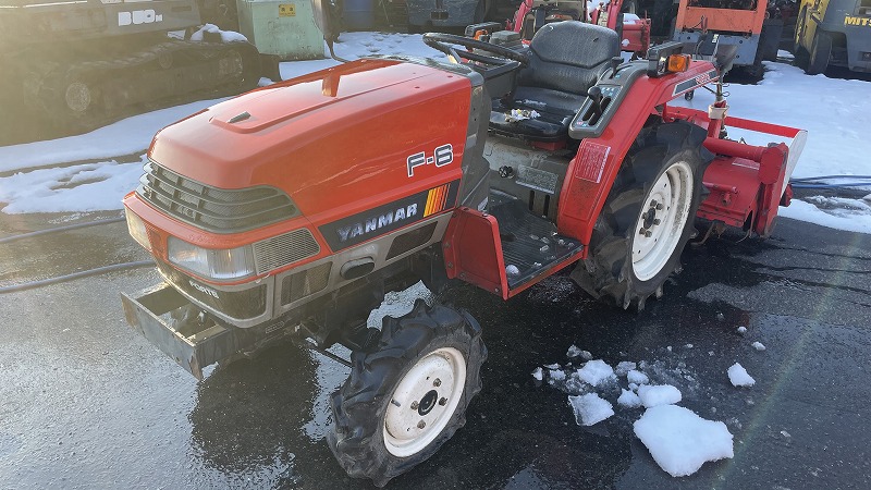 F6D 011670 japanese used compact tractor |KHS japan