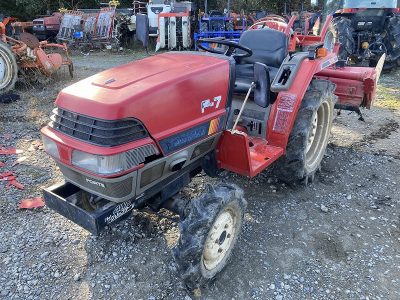 F7D 013338 japanese used compact tractor |KHS japan
