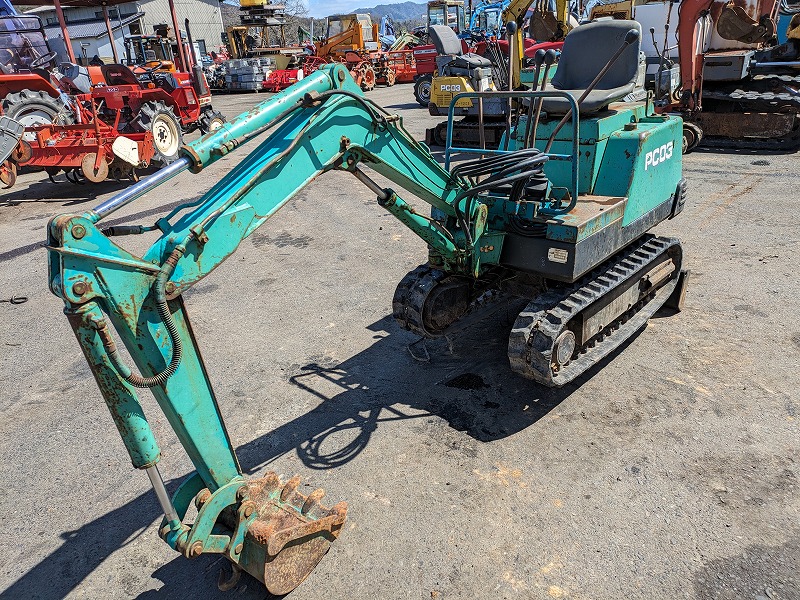 PC03 2007 used backhoe |KHS japan