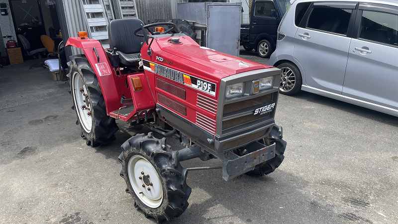 P19F 16381 japanese used compact tractor |KHS japan