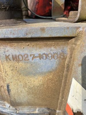 KH-027 10908 used backhoe |KHS japan
