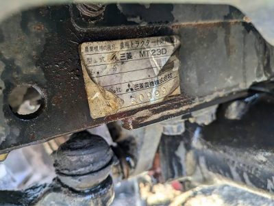MT23D 50999 japanese used compact tractor |KHS japan
