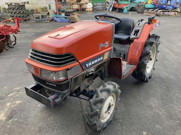 F6D 012419 japanese used compact tractor |KHS japan
