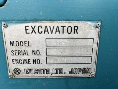 KH-50 11244 used backhoe |KHS japan
