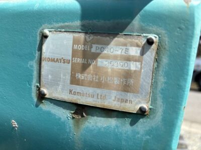 PC40-7E 26350 used backhoe |KHS japan
