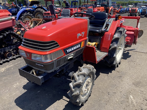 F-7D 015009 japanese used compact tractor |KHS japan