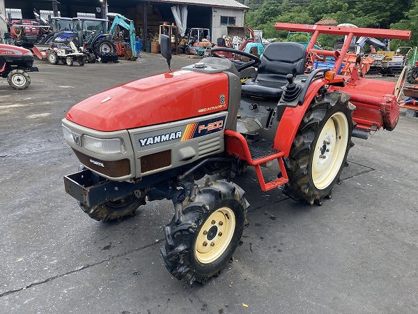 F200D 04889 japanese used compact tractor |KHS japan