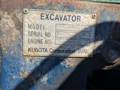 KX-014 12123 used backhoe |KHS japan
