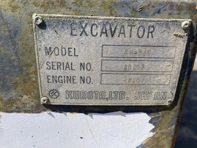 KH026 10192 used backhoe |KHS japan
