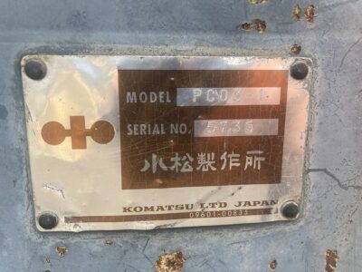 PC03 5736 used backhoe |KHS japan
