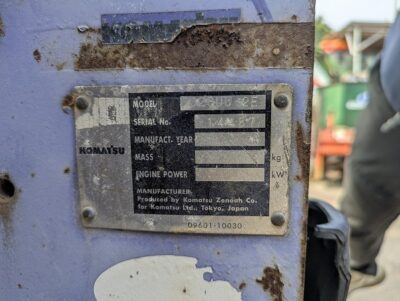 PC28UU-2 14487 used backhoe |KHS japan
