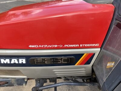 F250D 02211 japanese used compact tractor |KHS japan
