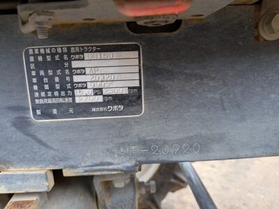 GB150D 20920 japanese used compact tractor |KHS japan
