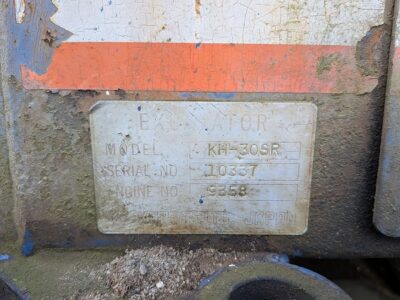 KH-30SR 10337 used backhoe |KHS japan
