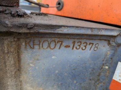 KH-007 13378 used backhoe |KHS japan
