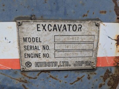 KH-012 10714 used backhoe |KHS japan
