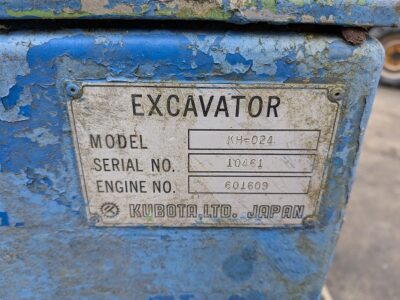 KH-024 10461 used backhoe |KHS japan
