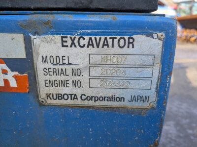 KH007 20284 used backhoe |KHS japan
