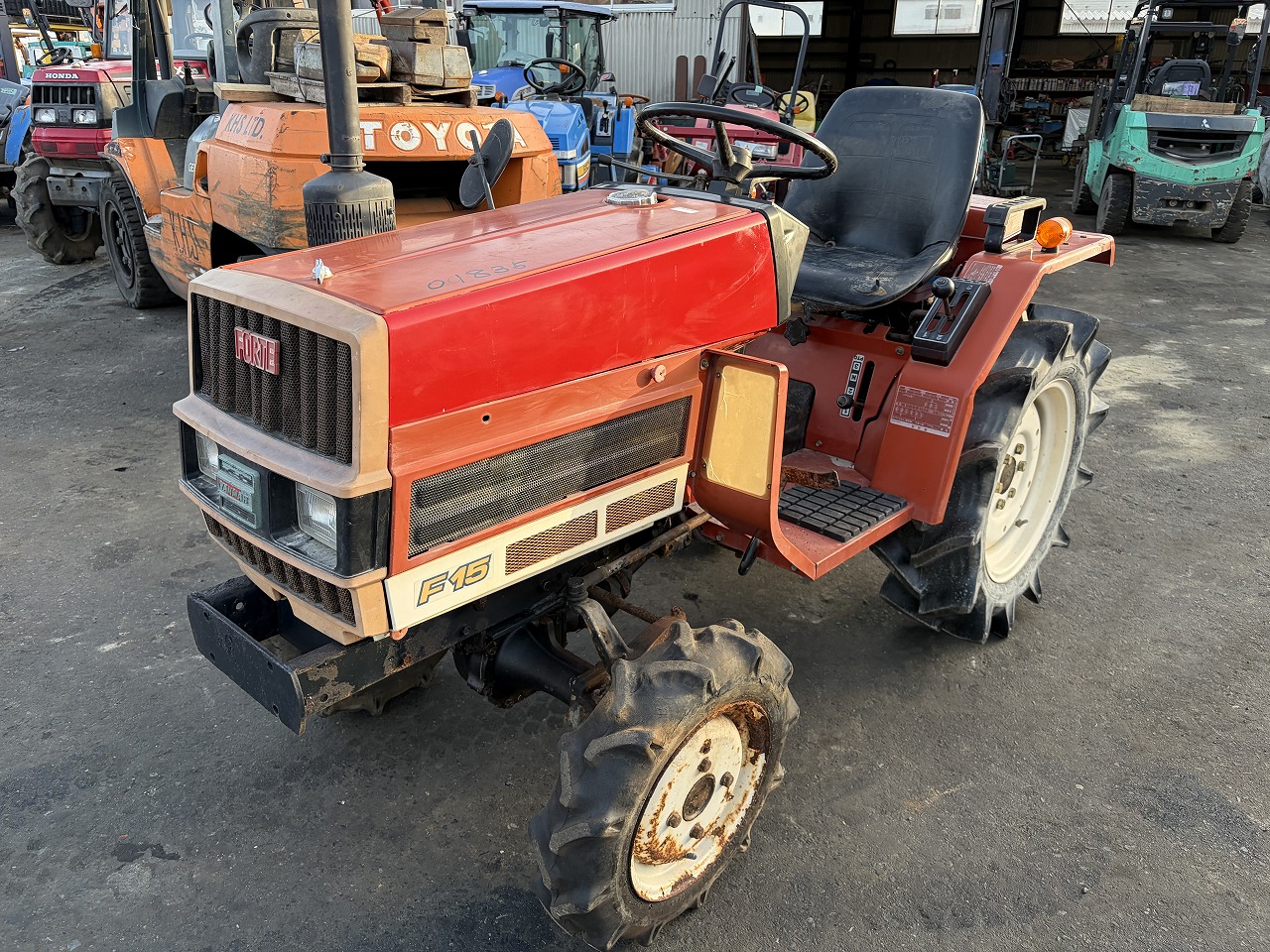 F14D 01835 japanese used compact tractor |KHS japan